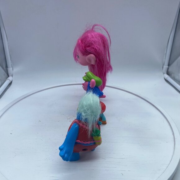 DreamWorks Trolls Action Figure Set Popstar Poppy Biggie Mr. Dinkles Cooper - Picture 3 of 3